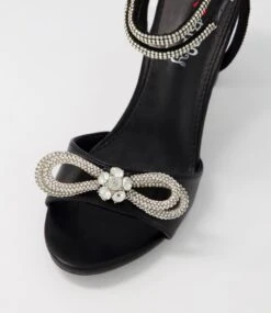 Daschie Black Silver Jewels Sandals 10 Daschie Black Silver Jewels Sandals -Lynx Shoes Shop IL11981BCIO5 5