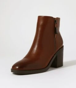 Bassko Cognac Ankle Boots -Lynx Shoes Shop IL11996T07SM 3