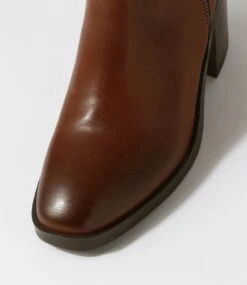 Bassko Cognac Ankle Boots -Lynx Shoes Shop IL11996T07SM 5