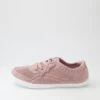 Malibu Dusty Rose Knit Sneakers -Lynx Shoes Shop IL12012P1ESS 2