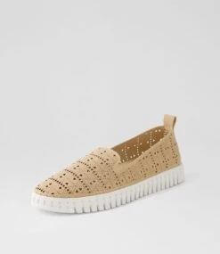 Uppie Sand Microsuede Sneakers -Lynx Shoes Shop IL12017NGAMS 3