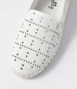 Uppie White Sneakers -Lynx Shoes Shop IL12017WHISM 5