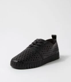 Usho Black Sneakers -Lynx Shoes Shop IL12018B75SM 3