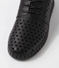 Usho Black Sneakers -Lynx Shoes Shop IL12018B75SM 5