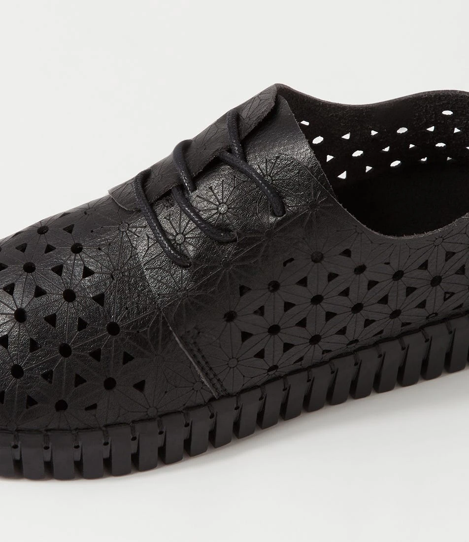 Usho Black Cut Out Sneakers 7 Usho Black Cut Out Sneakers - Image 5