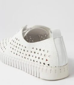 Usho White Sneakers 11 Usho White Sneakers -Lynx Shoes Shop IL12018WHISM 6