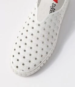 Ushka White Sneakers 10 Ushka White Sneakers -Lynx Shoes Shop IL12019WHISM 5