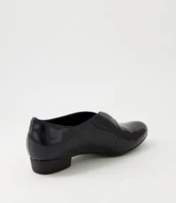 Eamain Black Patent Pu Flat Shoes -Lynx Shoes Shop IL12025BLAUU 4