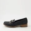 Hisho Black Loafers -Lynx Shoes Shop IL12030BLASM 2