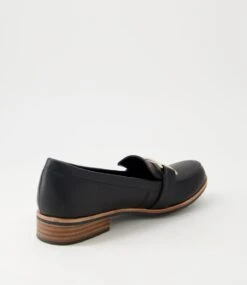 Hisho Black Loafers -Lynx Shoes Shop IL12030BLASM 4