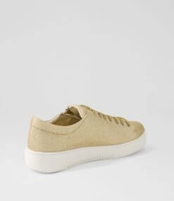 Liberace Champagne Glitter Sneakers -Lynx Shoes Shop IL12035N7448 4