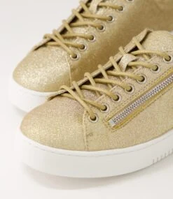 Liberace Champagne Glitter Sneakers -Lynx Shoes Shop IL12035N7448 6