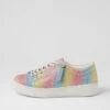 Liberace Rainbow Glitter Sneakers 1 Liberace Rainbow Glitter Sneakers -Lynx Shoes Shop IL12035P6648 2