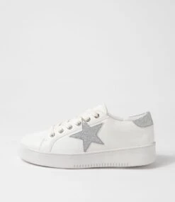Libertine White-silver Sneakers