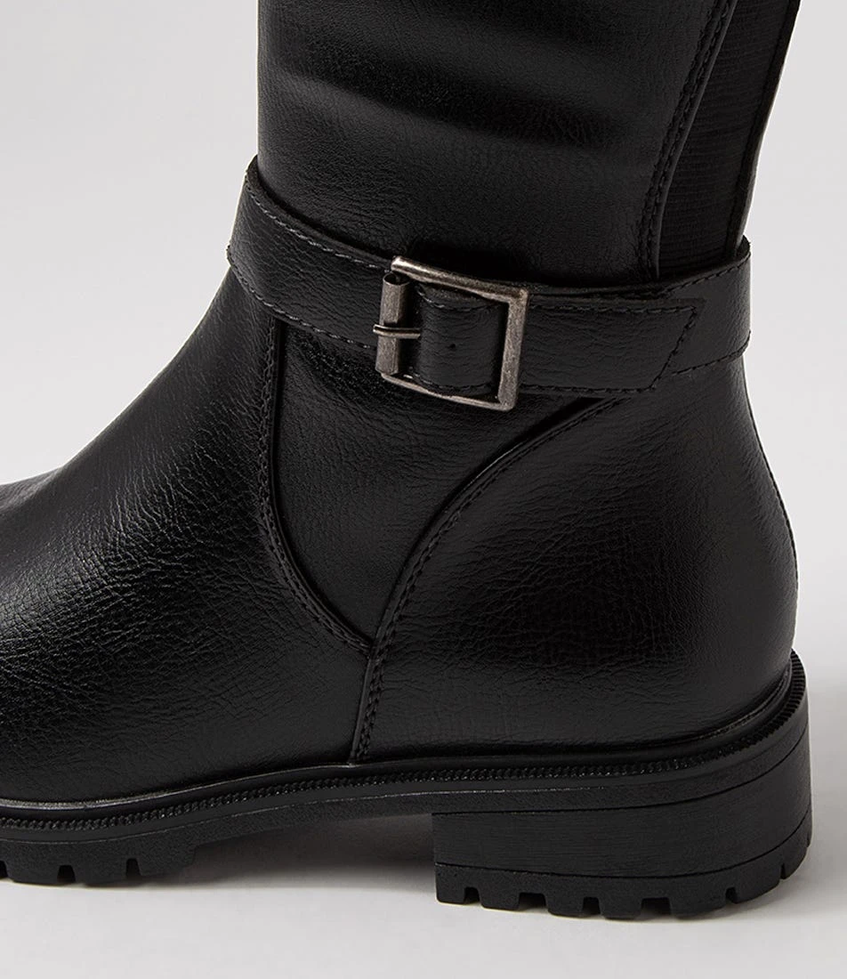 Obelvia Black Knee High Boots 7 Obelvia Black Knee High Boots - Image 5