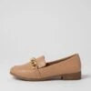 Qizzin Dark Nude Loafers -Lynx Shoes Shop IL12049NJDSM 2