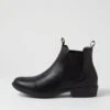 Roma Black Ankle Boots 2 Roma Black Ankle Boots -Lynx Shoes Shop IL12051BLASM 2