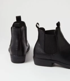 Roma Black Ankle Boots -Lynx Shoes Shop IL12051BLASM 6
