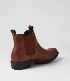 Roma Mocca Ankle Boots -Lynx Shoes Shop IL12051E36SM 4