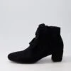 Hamrod Black Microsuede Heels -Lynx Shoes Shop IL12064BLAMS 2