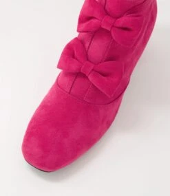 Hamrod Fuchsia Microsuede Heels 10 Hamrod Fuchsia Microsuede Heels -Lynx Shoes Shop IL12064P22MS 5