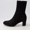 Kerwyn Black Microsuede Ankle Boots 2 Kerwyn Black Microsuede Ankle Boots -Lynx Shoes Shop IL12066BLAMS 2