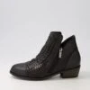 Calissie Black Ankle Boots 1 Calissie Black Ankle Boots -Lynx Shoes Shop IL12074BLASM 2