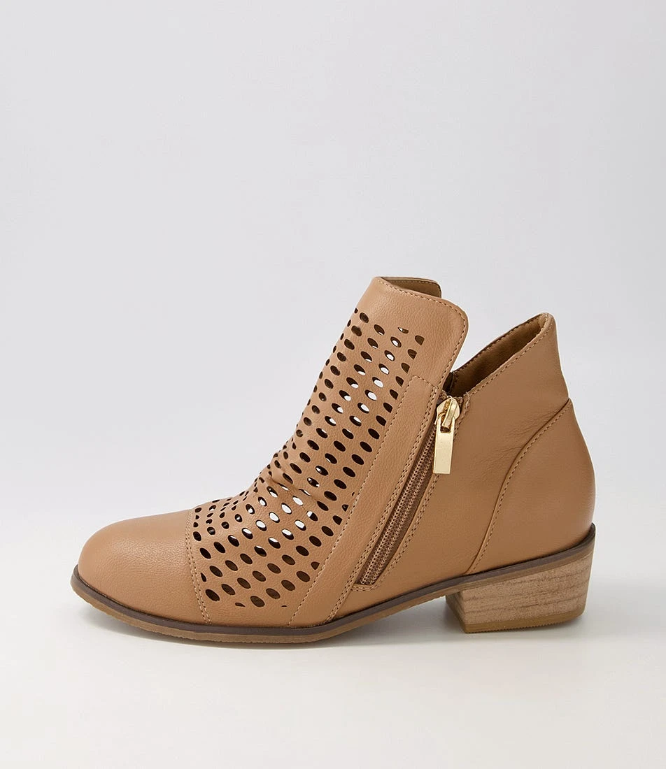Calissie Tan Ankle Boots 3 Calissie Tan Ankle Boots