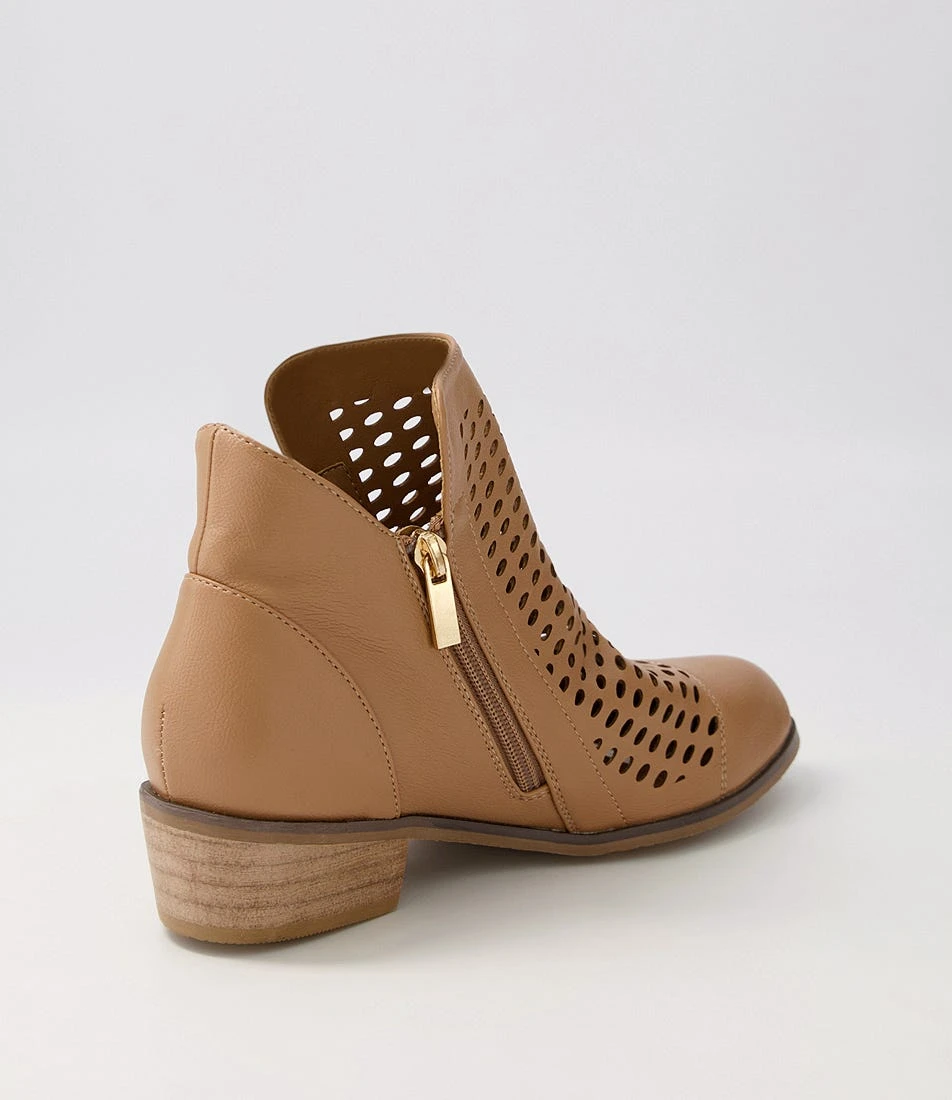 Calissie Tan Ankle Boots 5 Calissie Tan Ankle Boots - Image 3