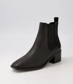 Vaneza Black Ankle Boots -Lynx Shoes Shop IL12080BLASM 3