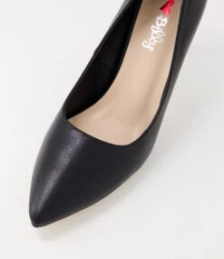 Denika Black Heels -Lynx Shoes Shop IL12081BLASM 5