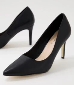 Denika Black Heels -Lynx Shoes Shop IL12081BLASM 6