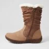 Dorela Taupe Multi Calf Boots -Lynx Shoes Shop IL12083NGVHG 2