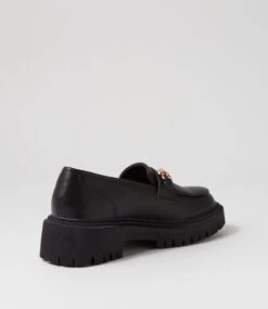 Extenda Black Loafers -Lynx Shoes Shop IL12096BLASM 4