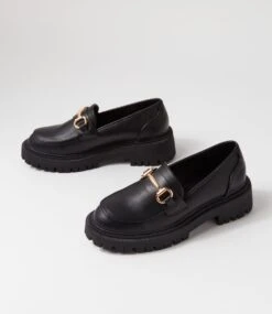 Extenda Black Loafers -Lynx Shoes Shop IL12096BLASM 6