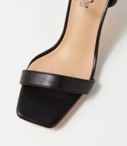 Baskiee Black Sandals -Lynx Shoes Shop IL12105BLASM 5