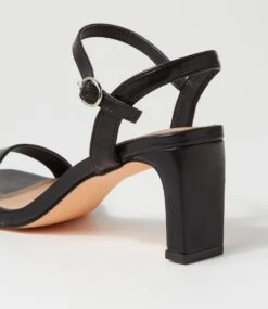 Baskiee Black Sandals -Lynx Shoes Shop IL12105BLASM 6