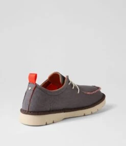 Edekine Fog Canvas Sneakers -Lynx Shoes Shop IL12107GGCCA 4
