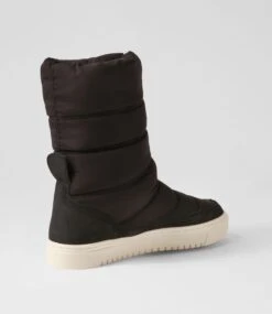 Celino Black Fabric Ankle Boots -Lynx Shoes Shop IL12109BLAFA 4