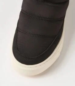 Celino Black Fabric Ankle Boots -Lynx Shoes Shop IL12109BLAFA 5