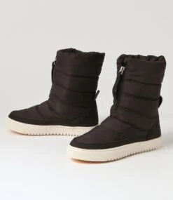 Celino Black Fabric Ankle Boots -Lynx Shoes Shop IL12109BLAFA 6