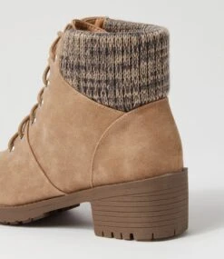 Asender Camel Nubuck Pu Ankle Boots -Lynx Shoes Shop IL12114N58PY 6