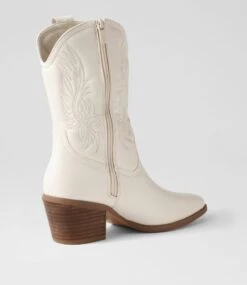 Yeehaw Milk Calf Boots -Lynx Shoes Shop IL12116NSDSM 4