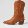 Yeehaw Tan Calf Boots -Lynx Shoes Shop IL12116TANSM 2