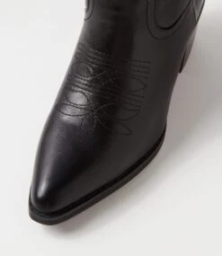 Yodel Black Knee High Boots -Lynx Shoes Shop IL12117BLASM 5