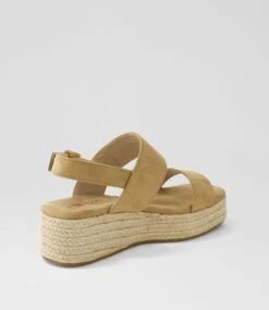 Cissie Tan Microsuede Sandals 9 Cissie Tan Microsuede Sandals -Lynx Shoes Shop IL12118TANMS 4