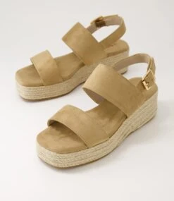 Cissie Tan Microsuede Sandals 11 Cissie Tan Microsuede Sandals -Lynx Shoes Shop IL12118TANMS 6
