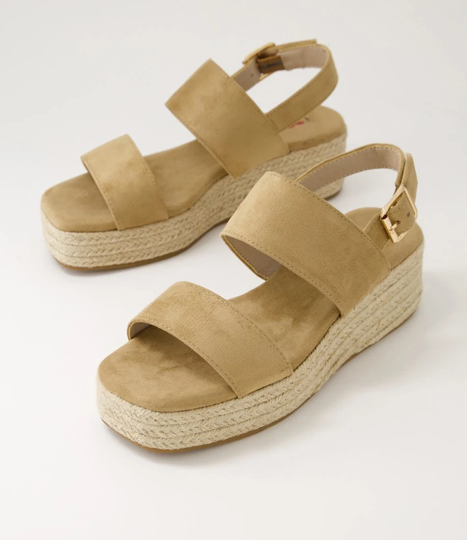 Cissie Tan Microsuede Sandals 7 Cissie Tan Microsuede Sandals - Image 5