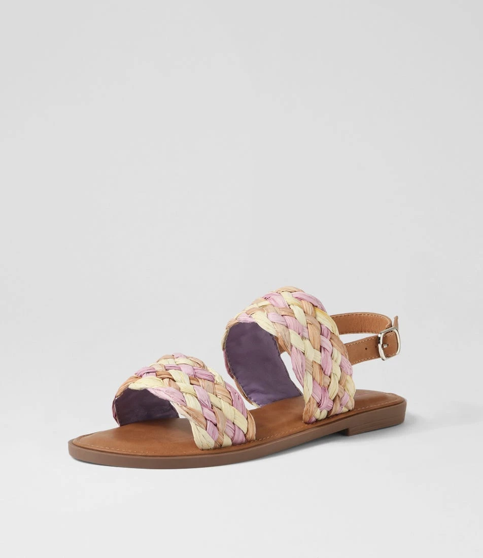 Earthleen Lilac Multi Sandals 4 Earthleen Lilac Multi Sandals - Image 2