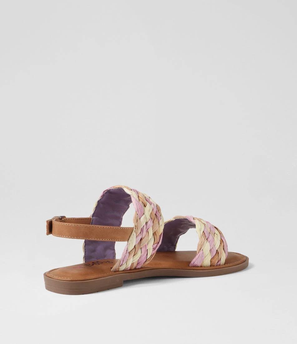 Earthleen Lilac Multi Sandals 5 Earthleen Lilac Multi Sandals - Image 3